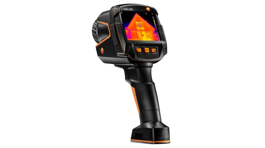 Wärmebildkamera, LCD, -30 ... 650°C, 27Hz, IP54, Manuell, 320 x 240, 30 x 23°